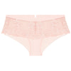 'Saga' Pale Pink Shorty, by Simone Pérèle (pack shot, front view).