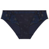 'Wish' Midnight Blue Brief, by Simone Pérèle  (pack shot, front view).