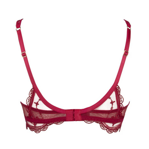 Lise Charmel Tellement Glamour (Red) Half Cup Bra