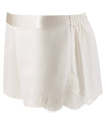 Aubade 'Soie d'Amour' (Nacre) French Knickers - Sandra Dee - Product Shot - Side