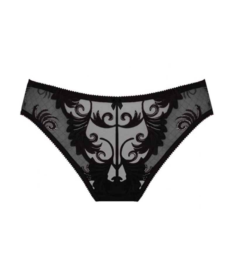Empreinte 'Thalia' (Black) Bikini Brief - Sandra Dee - Product Shot - Front