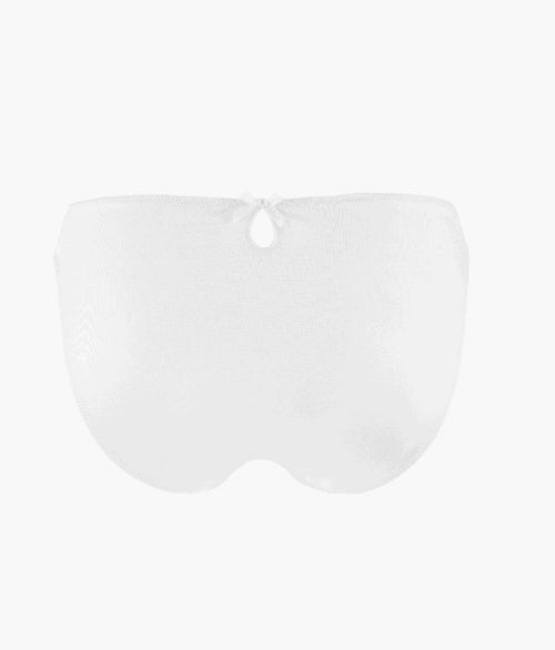 Eprise 'Guipure Charming' (White) Brazilian Brief - Sandra Dee - Product Shot - Rear