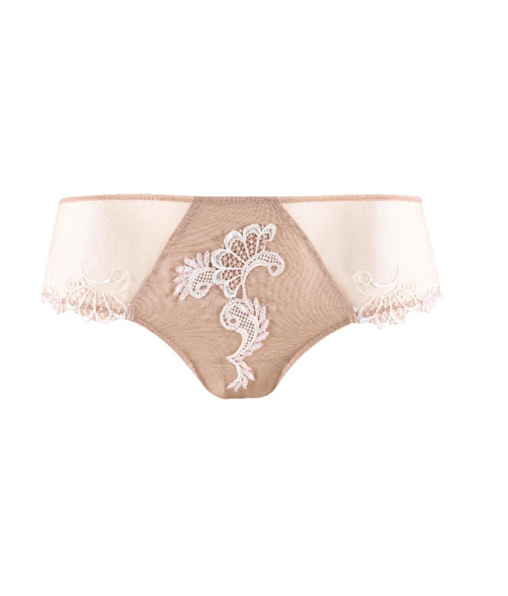 Eprise 'Guipure Charming' (Ambre Nacre) Culotte (Shorts) - Sandra Dee - Product Shot - Front