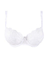 Eprise 'Guipure Charming' (White) Balconnet Bra - Sandra Dee - Product Shot - Front