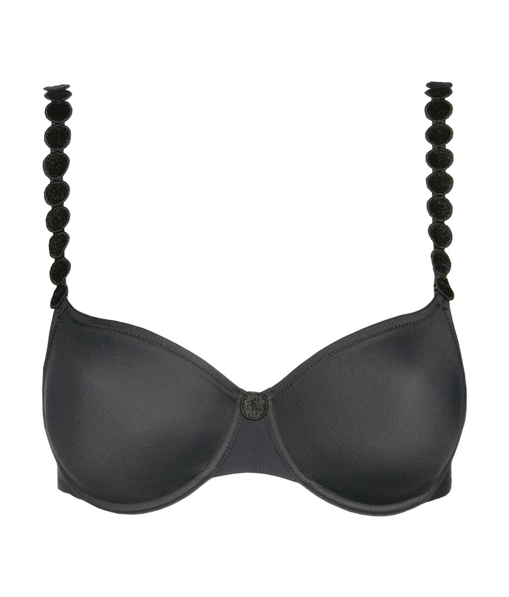 L'Aventure 'Tom' (Charcoal) Moulded Multiway Full Cup Bra BC - Sandra Dee - Product Shot - Front