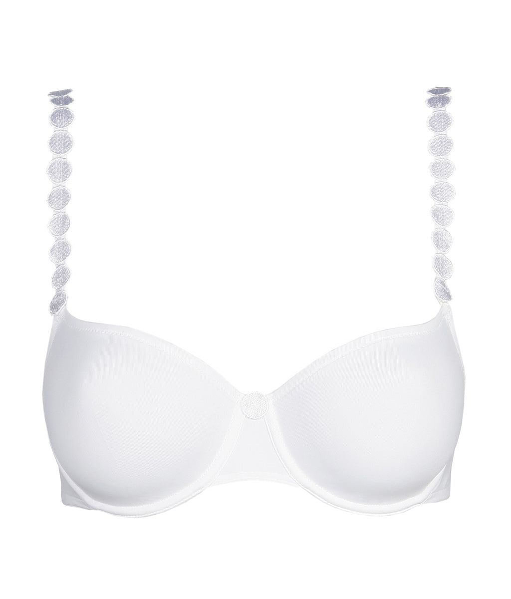 L'Aventure 'Tom' (White) Moulded Multiway Full Cup Bra BC - Sandra Dee - Product Shot - Front
