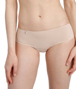 L'Aventure 'Tom' (Caffé Latte) Hotpants - Sandra Dee - Model Shot - Front