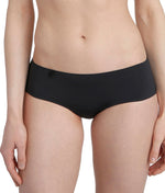 L'Aventure 'Tom' (Charcoal) Hotpants - Sandra Dee - Model Shot - Front