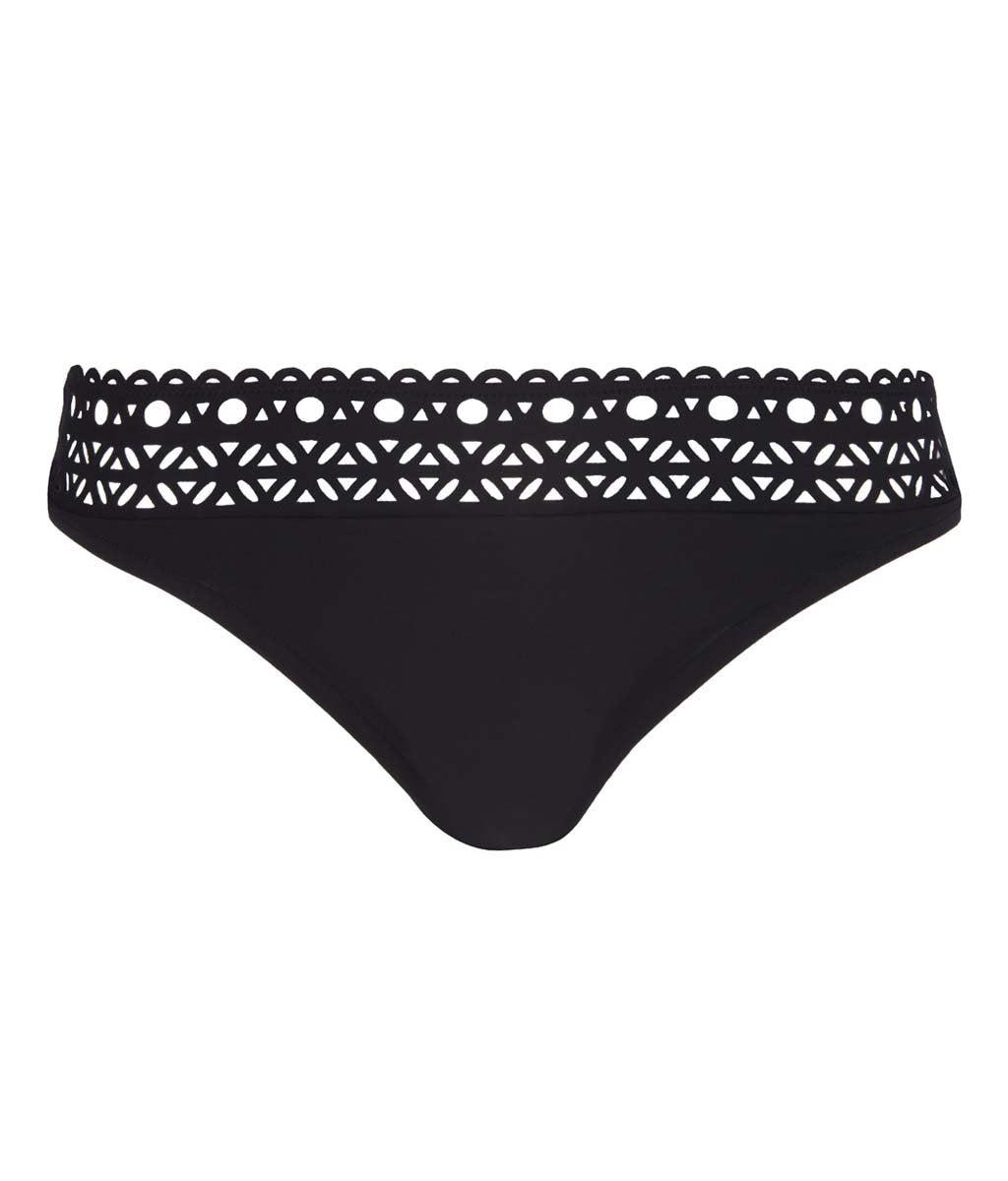 Lise Charmel 'Ajourage Couture' (Black) Low Waist Bikini Brief - Sandra Dee - Product Shot - Front