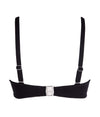 Lise Charmel 'Ajourage Couture' (Black) Underwired Bandeau Bikini Bra - Sandra Dee - Product Shot - Rear