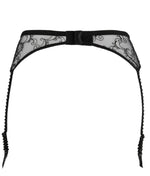 Lise Charmel 'Dressing Floral' (Noir) Suspender Belt - Sandra Dee - Product Shot - Rear