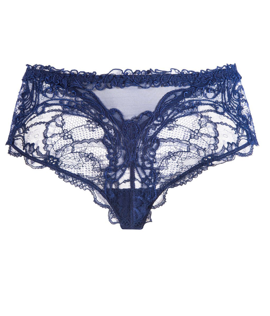 Lise Charmel 'Soir de Venise' (Bleu Venise) Culotte (Shorts) - Sandra Dee - Product Shot - Front