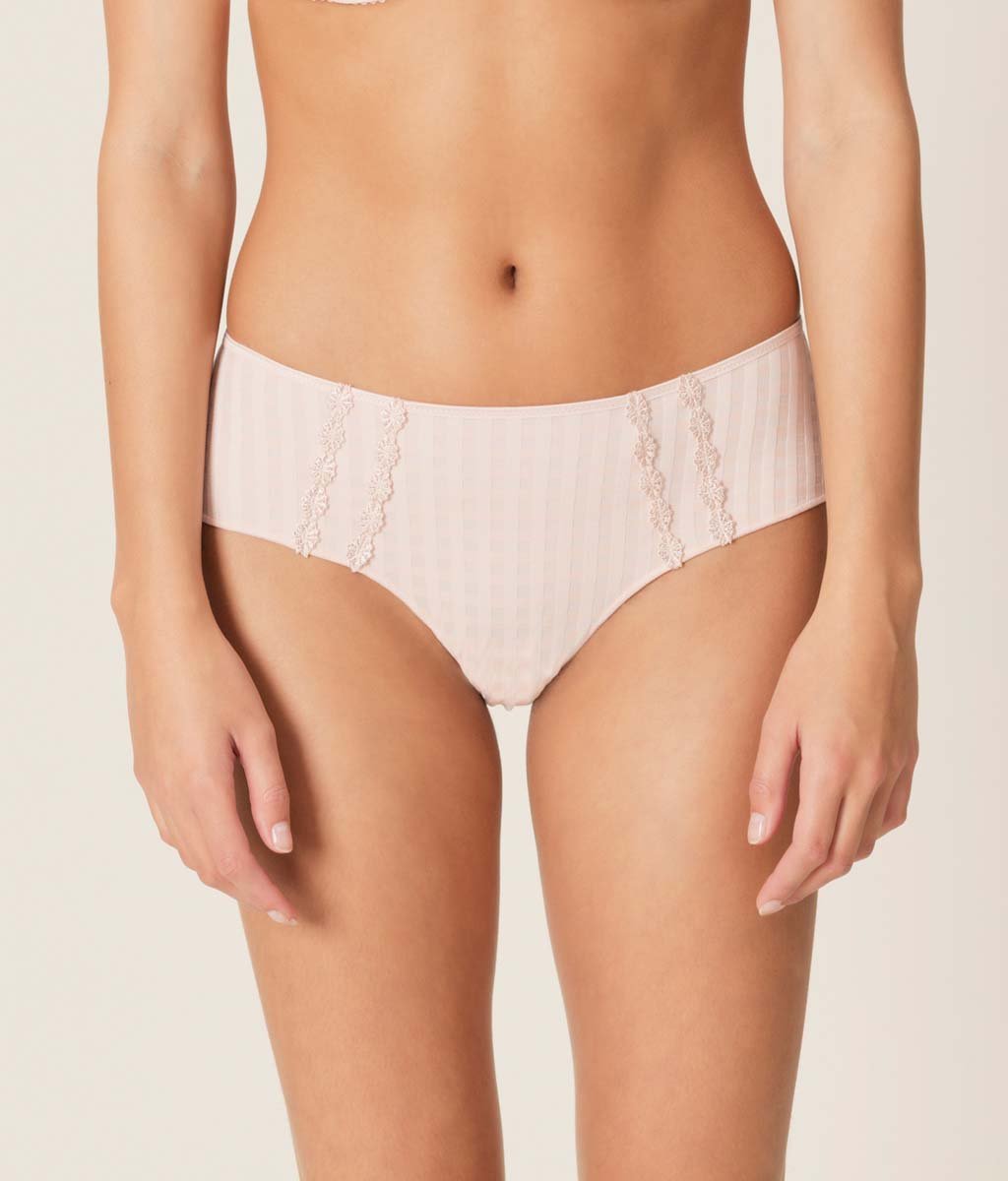 Marie Jo 'Avero' (Pearly Pink) Hotpants - Sandra Dee - Model Shot - Front