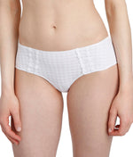 Marie Jo 'Avero' (White) Hotpants - Sandra Dee - Model Shot - Front