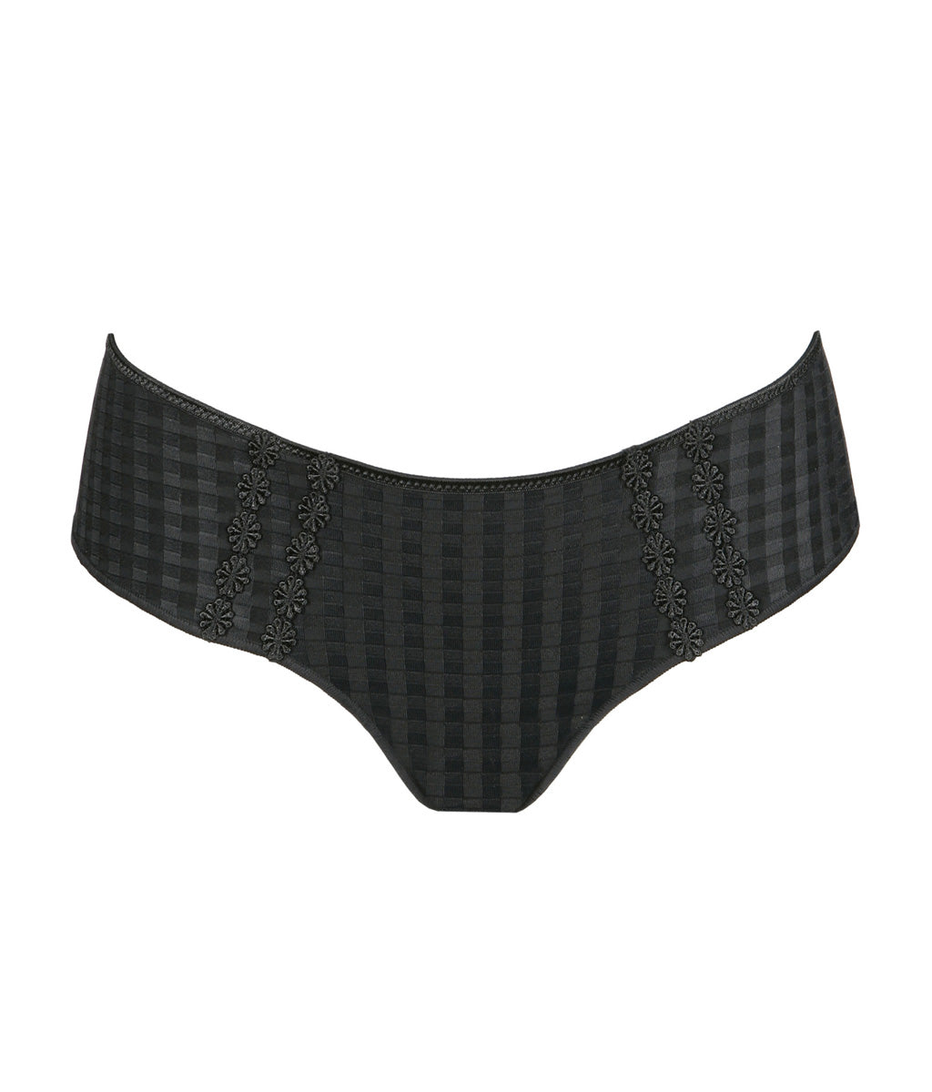 Marie Jo 'Avero' (Black) Hotpants - Sandra Dee - Product Shot - Front
