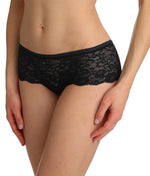 Marie Jo 'Color Studio' Lace (Black) Hotpants - Sandra Dee - Model Shot - Side