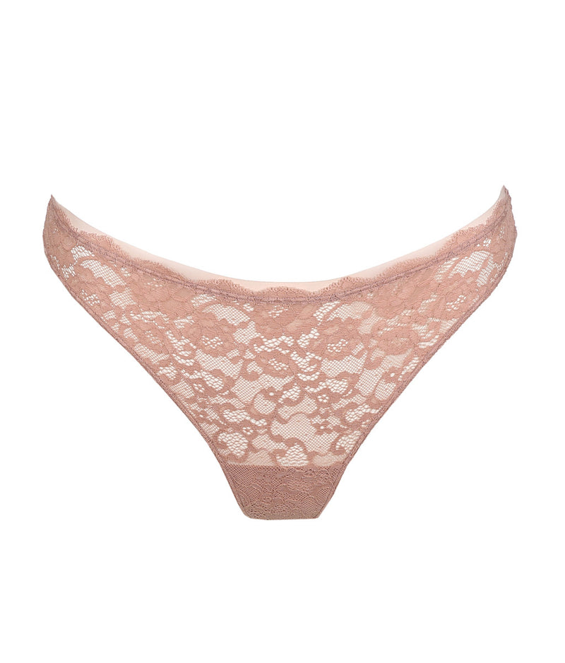 Marie Jo 'Color Studio' Lace (Patine) Thong - Sandra Dee - Product Shot - Front