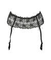 Marie Jo 'Jane' (Black) Suspender Belt - Sandra Dee - Product Shot - Front