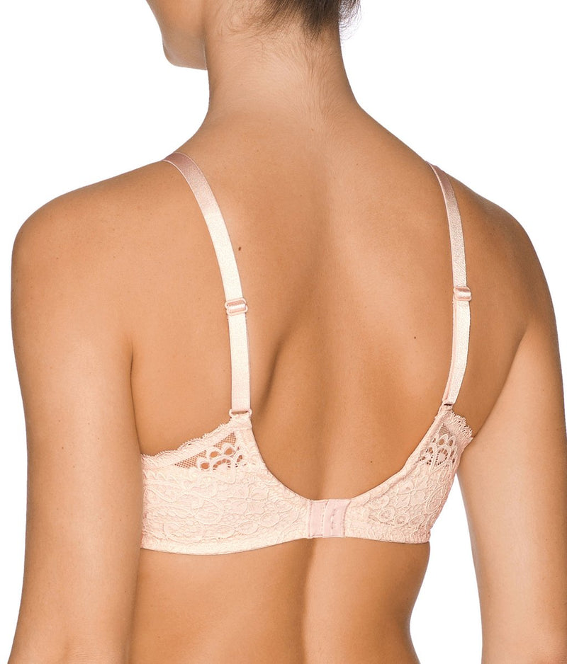 PrimaDonna Twist 'I Do' (Silky Tan) Padded Plunge Bra FGH - Sandra Dee - Model Shot - Rear
