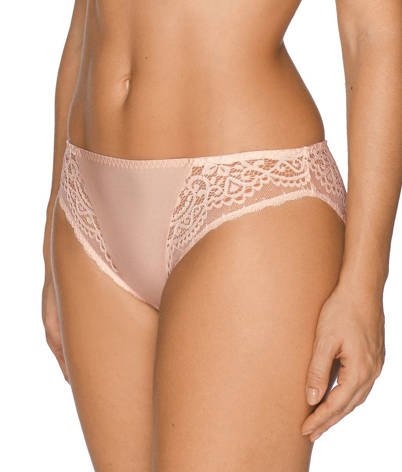 PrimaDonna Twist 'I Do' (Silky Tan) Italian Brief - Sandra Dee - Model Shot - Side