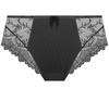 'Louise' Full Brief in Ombre (Black), by Empreinte (pack shot, front).