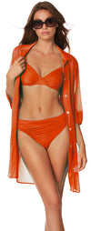 Roidal Ceylan-Touch collection 'Bruna' Underwired Bikini and Brief (Orange)
